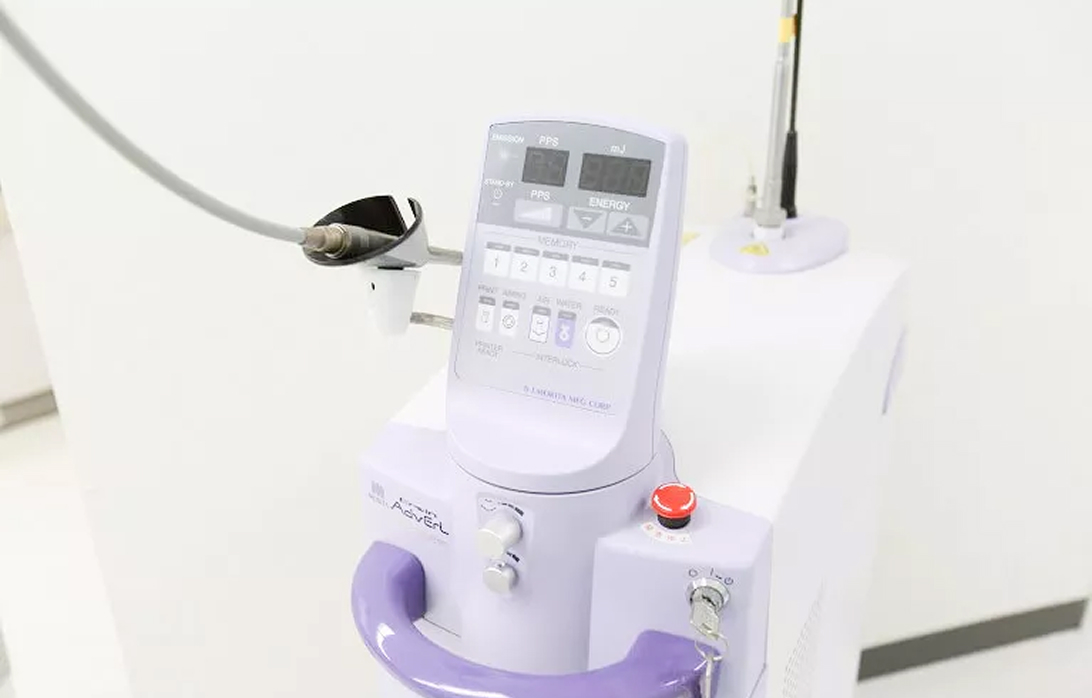 治療時間の短縮や治癒促進、外科処置にも利用